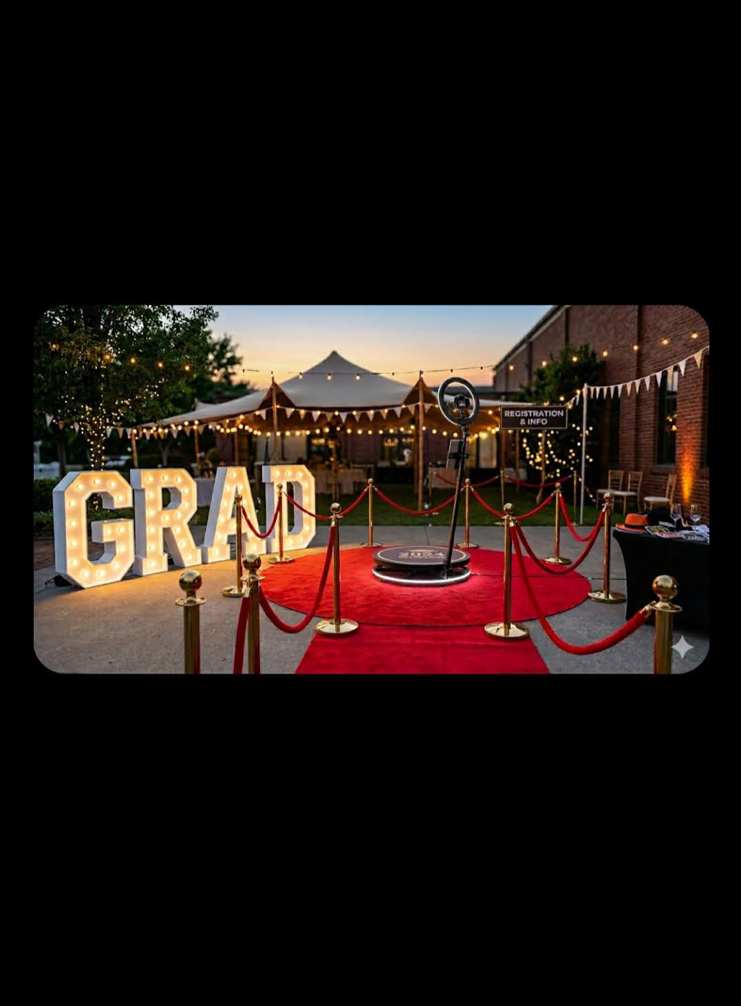 360 Photo Booth — Red Carpet Package