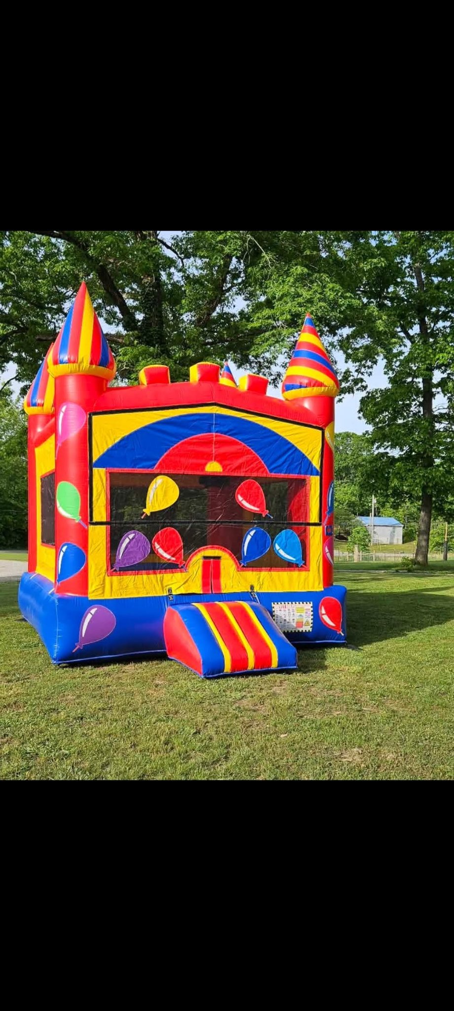Color Crayon Bounce House